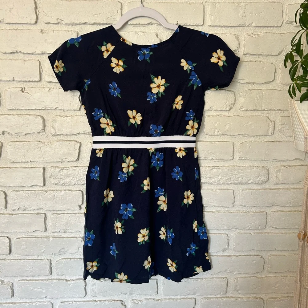 Old Navy‎ Girls Short Sleeve Floral Dress